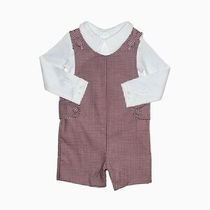 Bowen Brown Boys Buttondown 100% Cotton size 3t